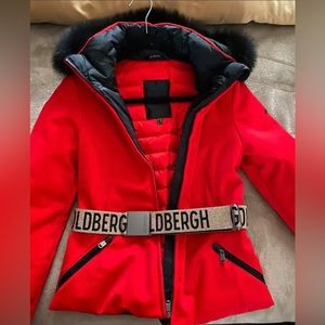 Brand new Goldbergh with Real fox fur collar!